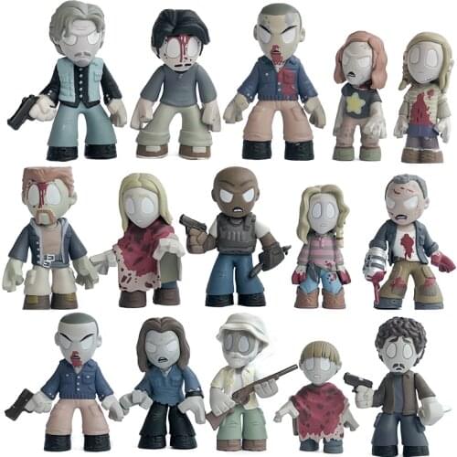 Movie The Walking Dead Toys Action Figure Mystery minis Abraham/Glenn/Sophia/Shane/Memoriam Y18052505