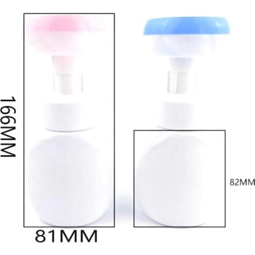 250/280/300ML Soap Bottle Foaming Lotions Refillable Bottle Flower Pump Head Soap Shampoo Cosmetic Empty Bottle HOT