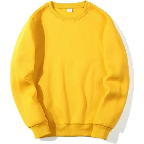 Fashion Solid Color Sweatshirts Hoodie New Autumn Spring Casual Fleece Pullover High Quality Men Women Tracksuits Male Brand Top