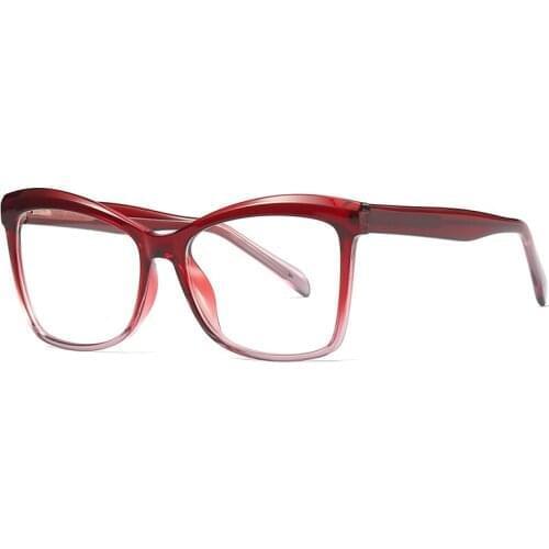 Fashion Acetate Square Anti Blue Glasses Frames Plastic titanium Men Women Optical Fashion Computer Glasses