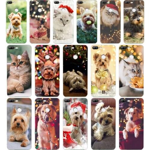 197FG 1096F yorkshire terrier dog puppy gift Soft Silicone Tpu Cover phone Case for huawei Honor 9 10 20 Lite Pro