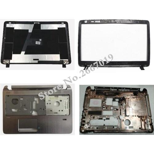 NEW Laptop LCD TOP Cover for HP Probook 450 455 G2 LCD Front bezel/Palmrest Upper/Bottom case cover 791689-001 AP15A000410