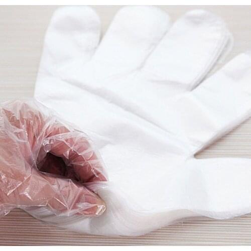 500/1000pcs Disposable Gloves Food Grade Plastic Multi-functional Food Fruit Vegetable Cleaning Gloves Kitchen Accessories