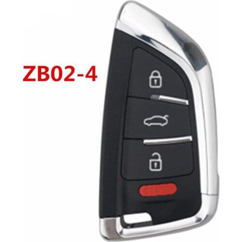 KEYDIY Original ZB Series Smart key ZB02-4 Multi-functional for DF Knife Key Model Car Key for KD-X2 Machine