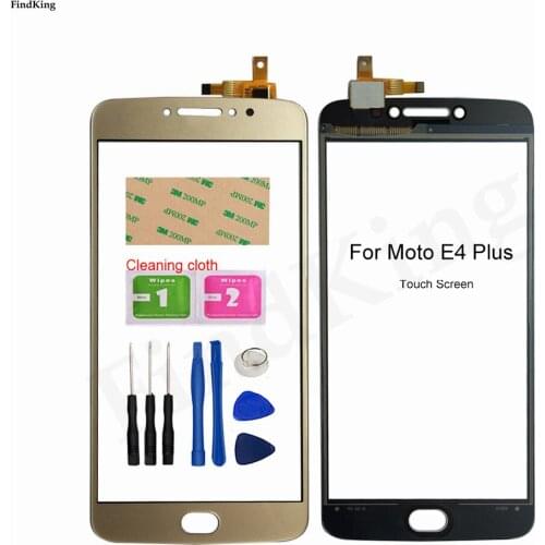 5.5" Touch Screen For Motorola Moto E4 Plus XT1773 XT1771 Touch Screen Digitizer Sensor Outer Glass Lens Panel Replacement Part