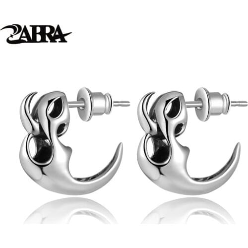 ZABRA Women's Silver Earrings