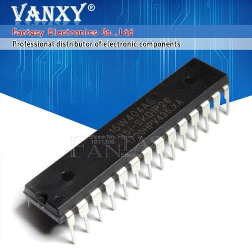 2pcs STC15W404AS-35I-SKDIP28 DIP-28 STC15W404AS DIP STC15W404AS-35I DIP28