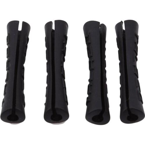 4pcs/pack Bicycle Brake Cable Housing Mtb Rubber Protective Sleeve Brake Cable Protectors Guides Bike Accessories
