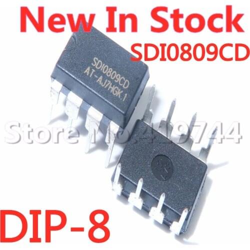 5PCS/LOT SDI0809CD SDI0809 DIP-8 LCD power supply IC In Stock NEW original IC