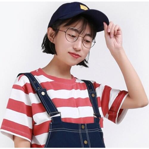 Redoucha Solid color baseball caps for men and women spring and summer cotton sports and leisure caps outdoor sun hats