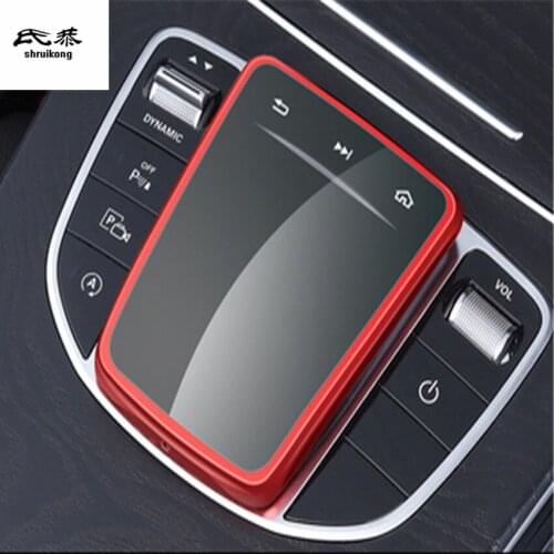 1lot TPU multimedia mouse cover for Mercedes Benz C200 C260 W205 / E260 W363/ GLC 200 260 W253 / GLS 400 450 X166/S350 S600 W222