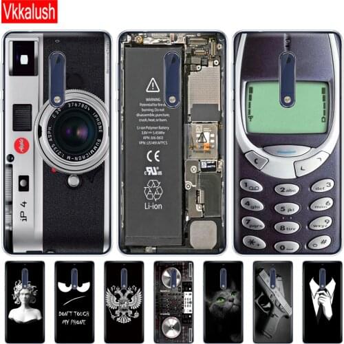 Case For Nokia 1 2 2.1 3 3.1 5 5.1 Plus 2018 Soft TPU Silicon Back Cover Shockproof Coque Bumper Housing