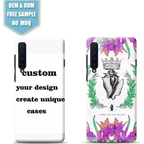 A Silver Crown Phone Case Custom Print for Samsung A5 A6 A7 A8 For Samsung Series Full Wrap Printing Cases Drop ship support