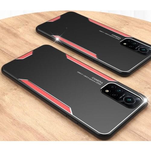 For Xiaomi Mi 10T Pro Case Luxury Hard Matte shockproof protective Back Cover Case for Xiaomi POCO X3 NFC Mi10T 10Tpro shell