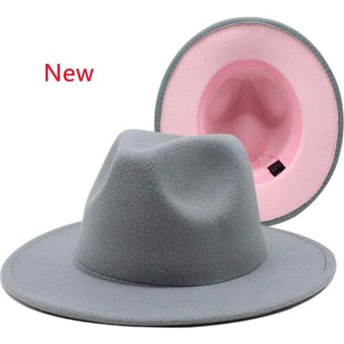 Two toned Hat fedoras top hat unisex hat fedora cap fedoras lime green felt hat unisex event hat fashion hat orange hat