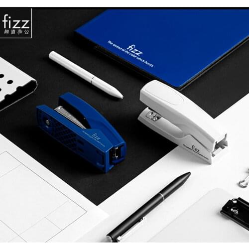 Fizz Long Arm Thickened Stapler Useful Stapler Staples Set Office Binding Stationery Creative Standard Stapler For Office School