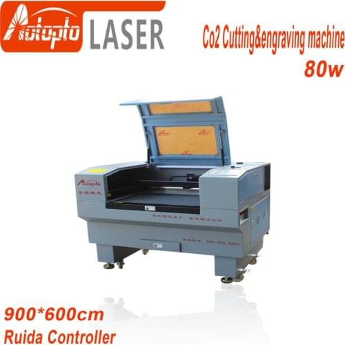 Laser Engraver Cutting 6090/9060 100w Power Ruida 6442S Support Russian Language 110V/220V Co2 Laser Engraving Machine