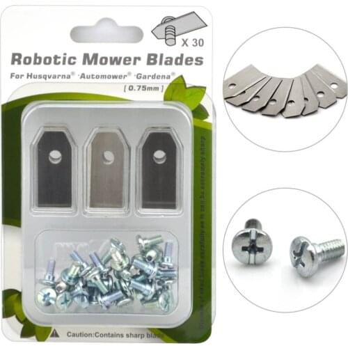 Mower Blade Garden Tools Durable Stainless Steel Garden Machinery Lawn Mower Blade Set