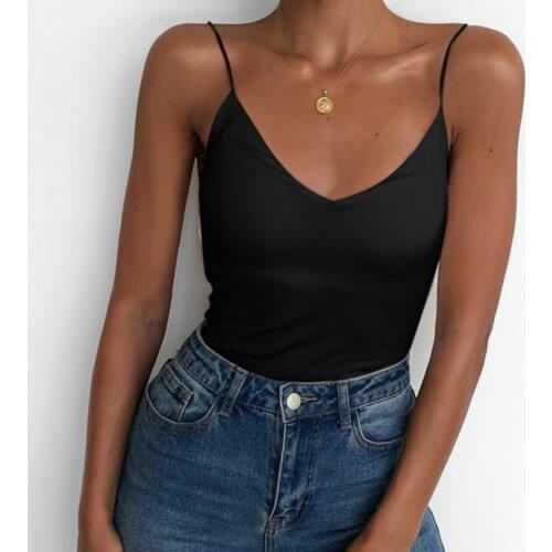 Wild Satin Women Thin Solid Camis Vest Women Tank Tops Female 2021 Summer Sexy Strap Basic Tops Slim Sleeveless Camisole