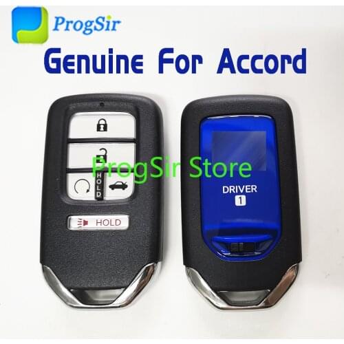Genuine Original 5 Button 434MHz FSK Proximity Key Remote Control for Honda Accord With AES 4A Chip 72147-TWA-A2 CWTWB1G0090