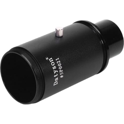 Fully Metal 1.25" T-Adapter DSLR Camera Photography Dedicated CA1 Sleeve Extended Cylinder M42 Thread for Telescope