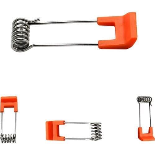 Manufacture 65mm length downlight metal snap fit springs clip for recessed lighting