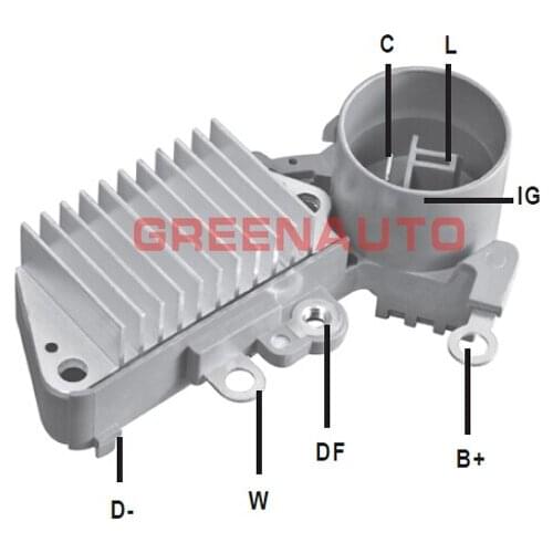 Alternator Voltage Regulator 126000-0440,126000-131 VR-H2005-6 VR-H2005-6H IN222 31100-PE0-921 31150-PE0-921 31150-PEO-921