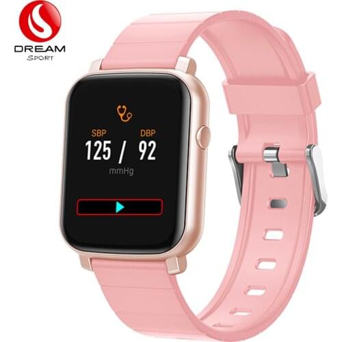 2020 Smart Watch Women Gril Heart Rate Monitor Call Reminder Smartwatches For Android IOS DW-502BLACK PINK GREY DREAMSPORT