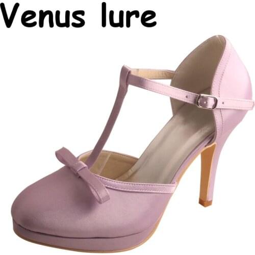 23 Colors Wedding High Heels for Bride Lavender Dress Shoes for Women for Party