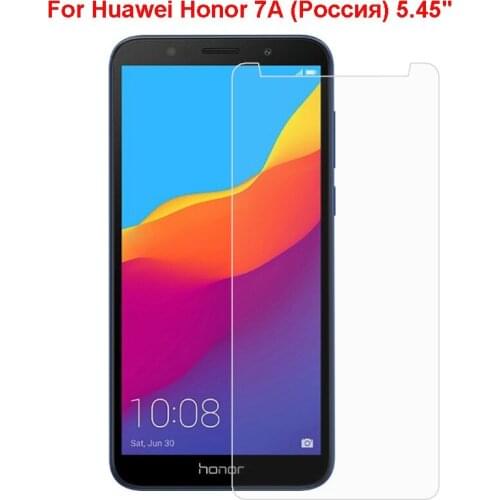 For Honor 7A Russia Tempered Glass Phone Screen Protector 9H Toughened Protective Film For Huawei Honor 7A Russia 5.45 inch