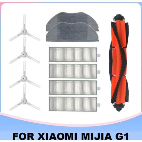 HEPA Filter Side Brush Main Brush Mop Cloths accessories for Xiaomi G1 MI Robot Mijia xiomi brushes Vacuum Cleaner spare parts