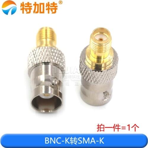 1PCS SMA/BNC-KK SMA female to BNC female BNC-K/SMA-K