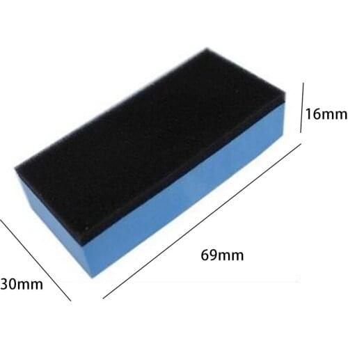 10x Car Ceramic-Coating Sponge Glass Nano Wax Coat Applicator Polish Pads Nano Wax Coat Applicator Pads Sponges Car Accessory