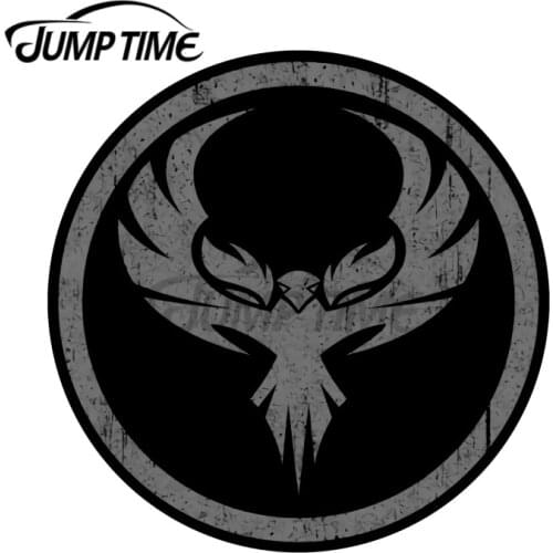 JumpTime 13 x 13 cm Screaming Firehawks Car Stickers Anime Surfboard Decal Scratch-Proof Windshield Vinyl Car Waterproof Decal