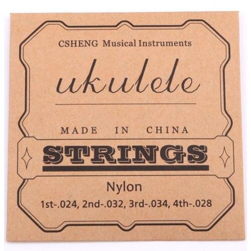 White Nylon Ukulele Strings For Ukulele Guitar Part Accessories