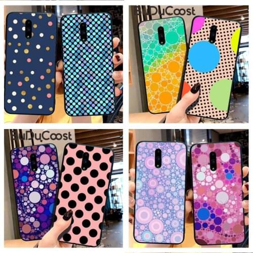 Reall Polka dots Art High Quality Phone Case For Redmi 6 4X 7 7A 8 GO K20 Note 4 4X 5 5A 6 6 Pro 7 8 8pro