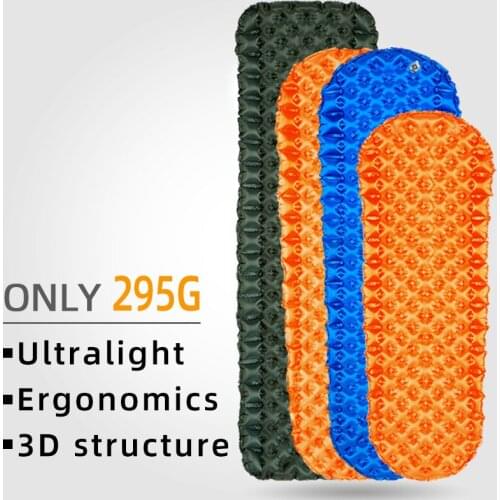Colch o n inflable ultraligero, colchoneta de aire mate para acampar, tienda de campa n a, senderismo, senderismo, port a til, v