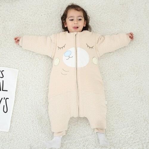 Baby Sleeping Bags Sacos De Dormir Para Bebé Thick Winter Bed Quilt Gigoteuse Bébé Couverture Mantas Children Sleepwear