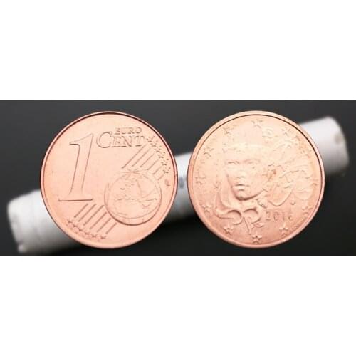 France 1 cent 100% Real Original Coin Uncirculated Unc Collect Coins