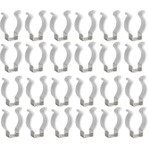 T8 U Clips Holder Bracket for 8Ft Led Light Bulbs Lamp Support Lampholder Pipe Clamps