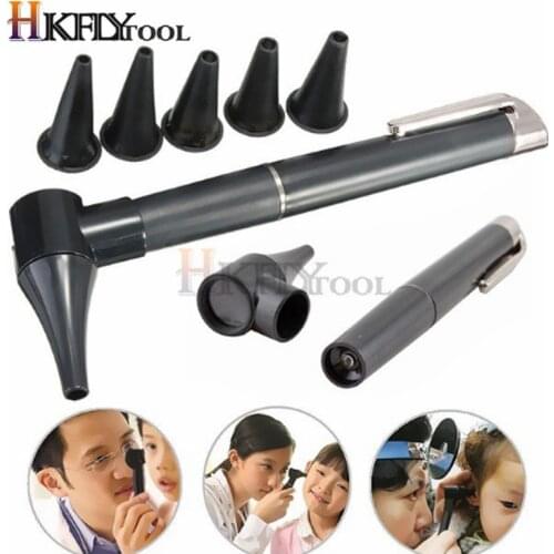 Medical Otoscope Medical Ear Otoscope Pen Light Medical Ear Light Ear Magnifier Ear Cleaner Set Clinical Medical Diagn Tool Part