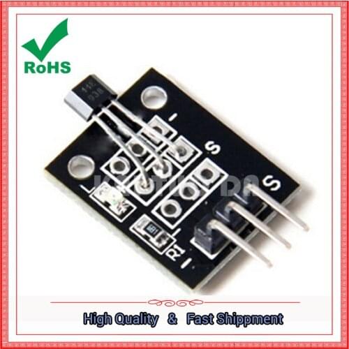 Hall magnetic sensor module KY-003 applies board