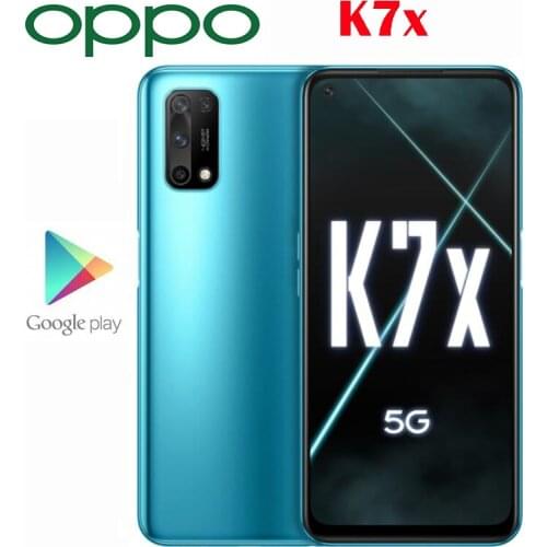 Official New Original OPPO K7x 5G Cell Phone 6.5inch 90Hz Refresh Rate MT6853V Octa Core 48.0MP Camera 30W Dash Charge 5000Mah