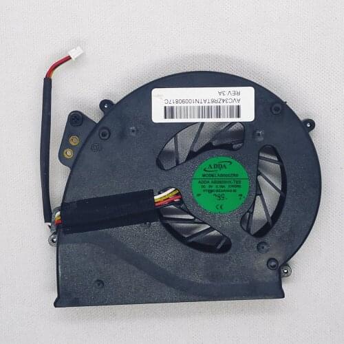 ADDA AB0805HX-TBB CWZR6 4-Wires Laptop CPU Cooling Cooler Fan For Acer Extensa 5235 5635 5635Z 5635ZG ZR6 Series notebook cooler
