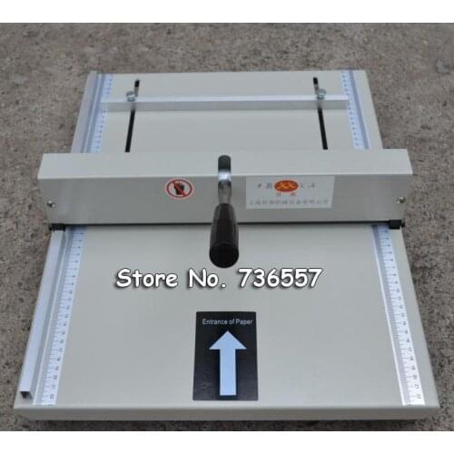Manual creasing machine paper creaser New A3 A4 350MM Card covers, High gloss covers, Thick covers prior tobooklet-making