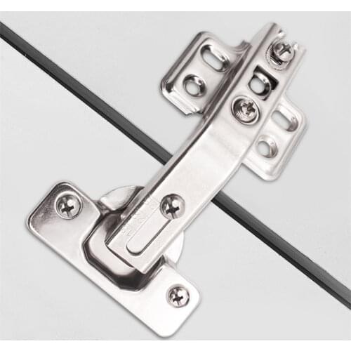 KK&FING 135 Degree Corner Fold Cabinet Door Hinges 135 Degree Hardware For Home Kitchen Bathroom Cupboard With Screws