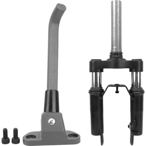 Alloy Electric Scooter Suspension Front Fork Shock Absorber With Kickstand For Ninebot G30 Max Electric Scooter Accessories