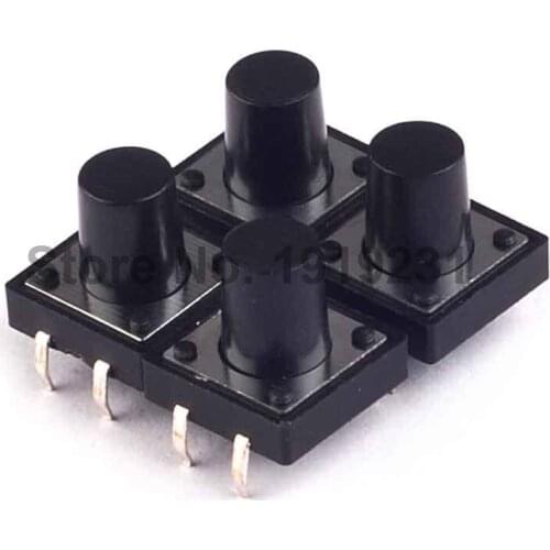 20PCS 12X12X11(h)MM Tactile Tact Push Button Micro Switch Momentary