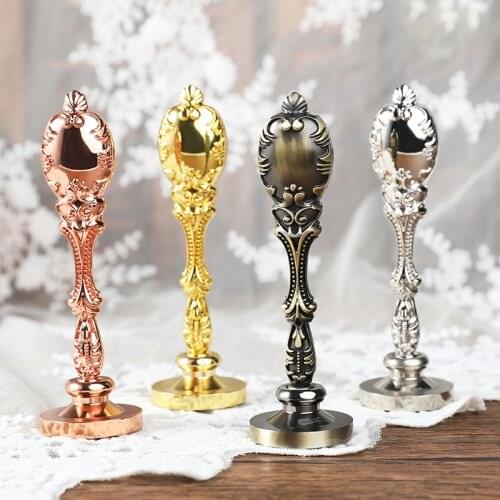 Vintage Scepter Wax Seal Replace Head Metal Stamp DIY Hobby Seal Tools Wedding Decoration Craft Gift