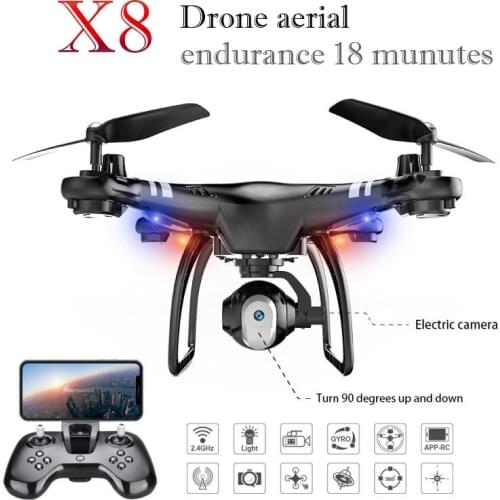 High Performance 360 degree Rolling HD Camera FPV WIFI Quadcopter Drone Altitude Hold Endurance 18 Minutes